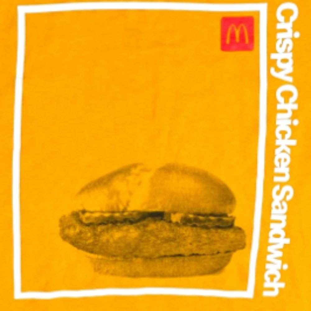 McDonald's Crispy Chicken Sandwich T-Shirt - Picture 2 of 2